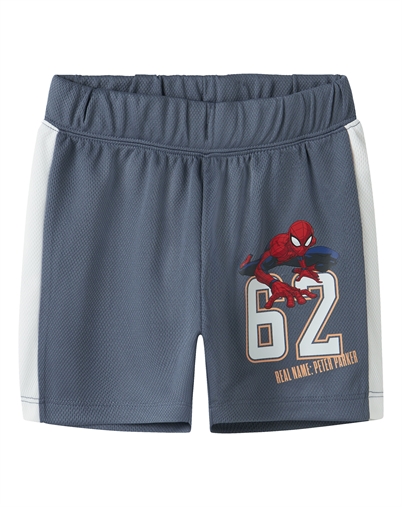 Name it - NMMAnri Spider Long Poly Shorts - Vintage Indigo